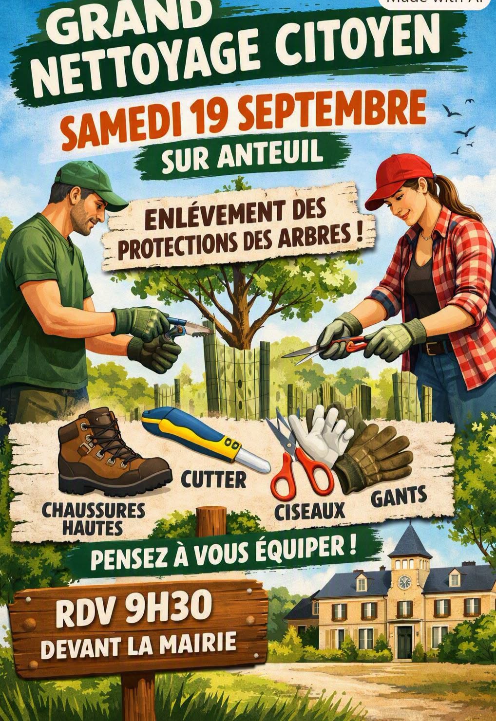 Nettoyage citoyen