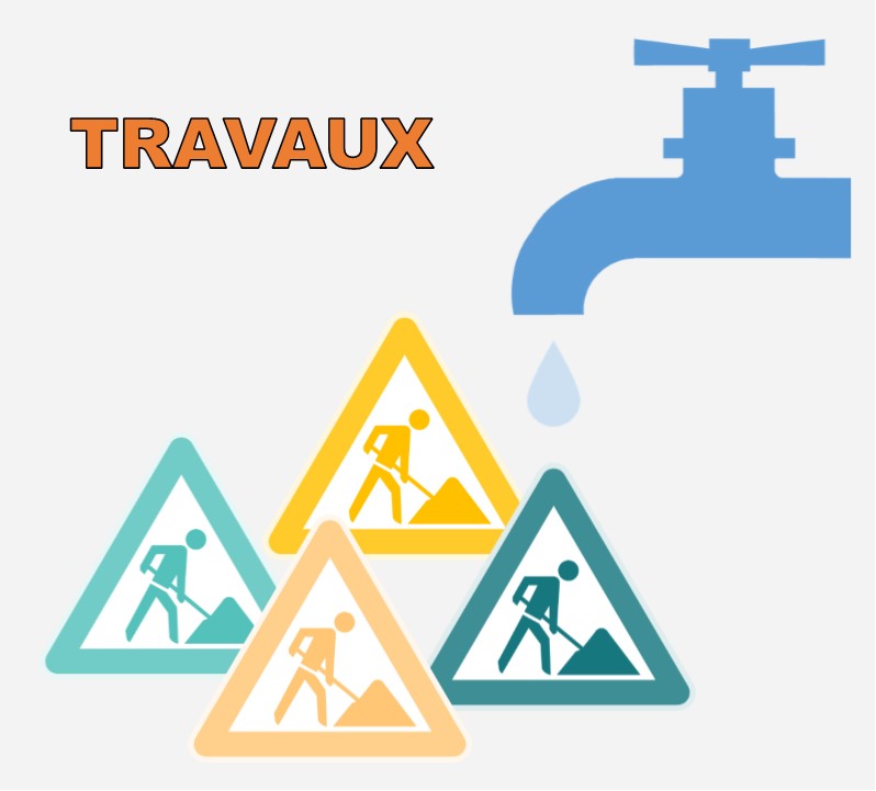Travaux sur usine d'eau potable 