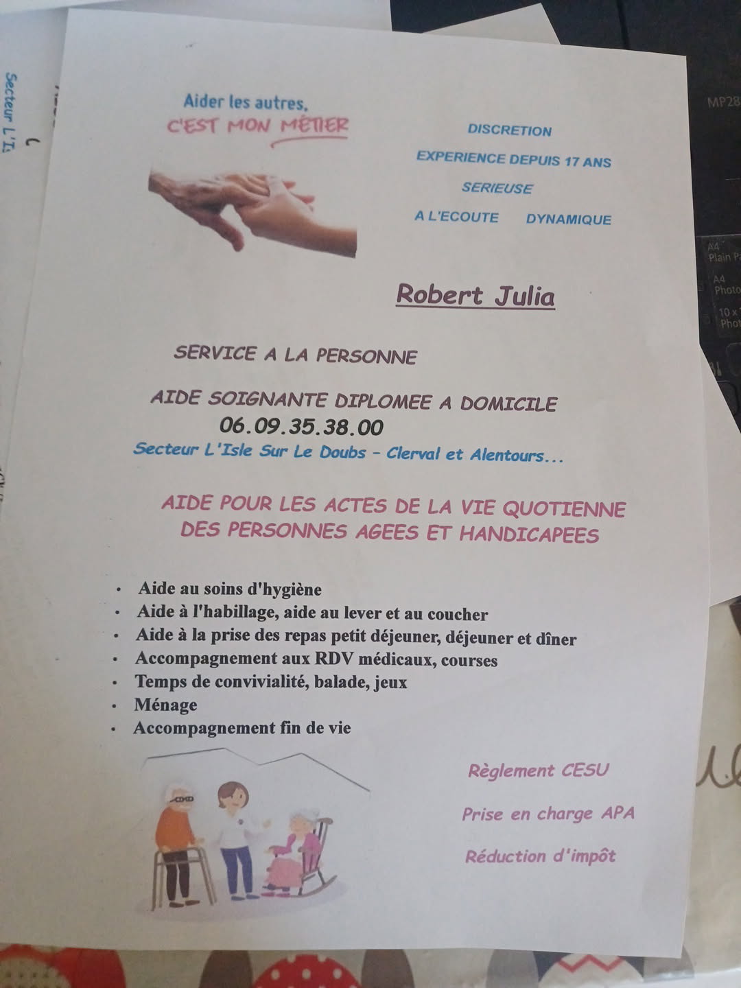 Service à la personne 