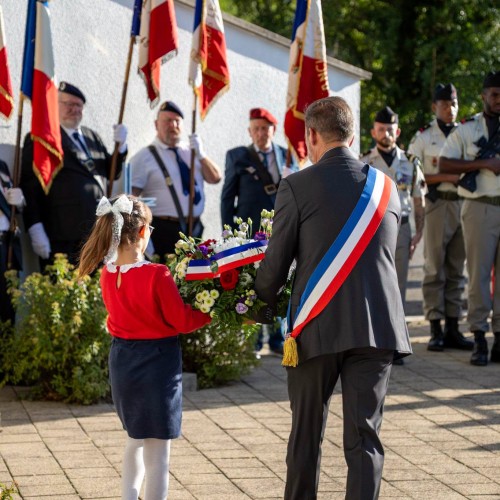 Photo : Cérémonie de la libération de Glainans 05/09/2026